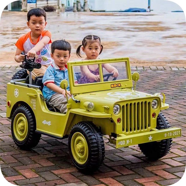 Jeep Willys Na Akumulator Dla Dziecka